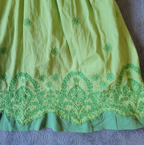 green y2k baby doll milk maid top - Picture 3 of 5
